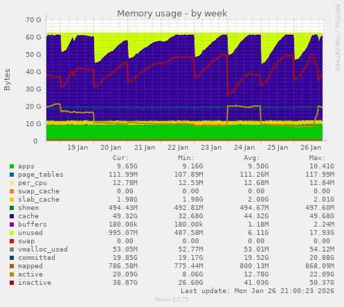 Memory usage
